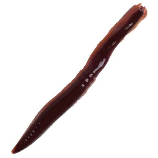 Berkley Gulp! Killer Crawler Soft Worm - Dark Crawler-Chartreuse Pepper