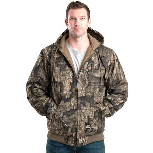 Berne Men's Realtree Timber Heritage Duck Active Hunting Jacket - Realtree Timber L