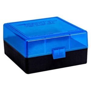 Berry's Bullets 005 223 Remington/5.56mm NATO Ammo Box - 100 Rounds - Blue/Black - Blue/Black