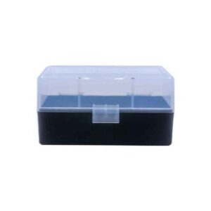 Berry's Bullets 405 223 Remington/5.56mm NATO Ammo Box - 50 Rounds - Clear/Black - Clear/Black