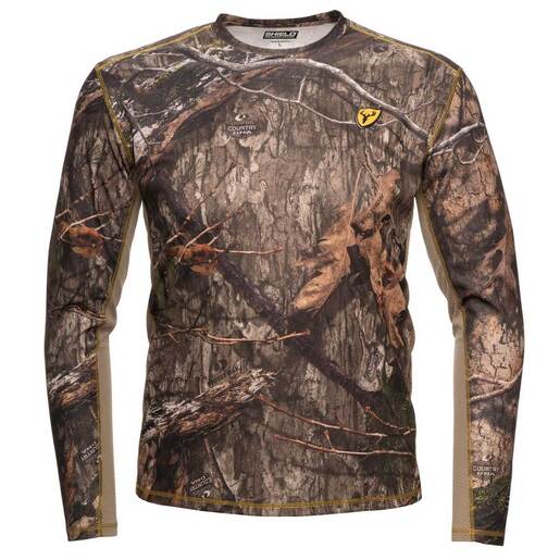 Blocker Outdoors Men's Mossy Oak Country DNA Long Sleeve Hunting Shirt - Mossy Oak Country DNA L