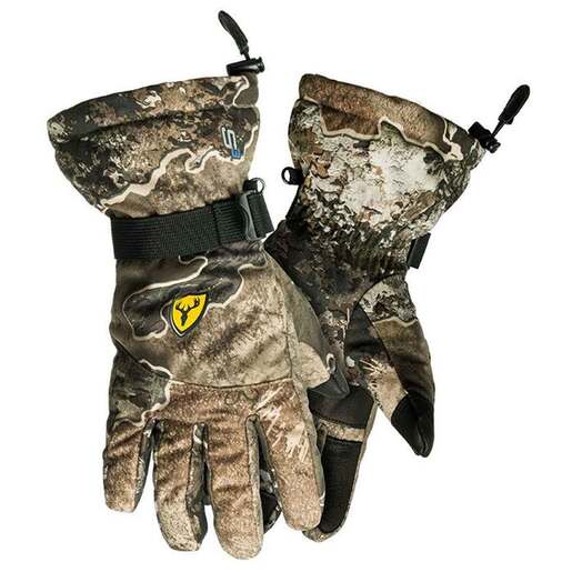 Blocker Outdoors Men's Realtree Excape Men's Shield Series S3 RainBlocker Insulated Hunting Gloves - Realtree Excape XS