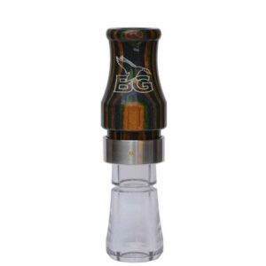 Buck Gardner Grey Ghost Diamondwood Goose Call - Black