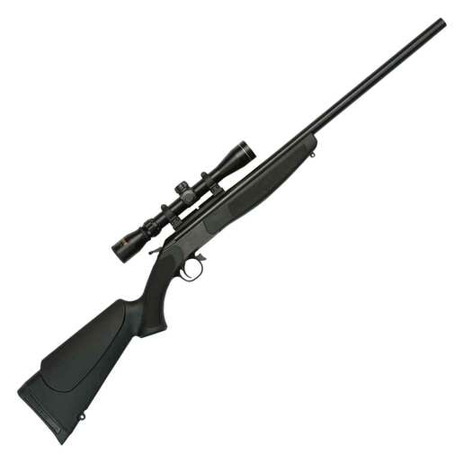 CVA Scout 35 Whelen Black/Blued Single Shot Rifle - 25in - Black