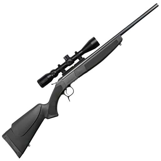 CVA Scout 350 Legend Black/Blued Single Shot Rifle - 20in - Black