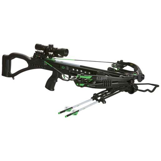 CenterPoint AT400 Black Crossbow - Full Accessory Package - Black
