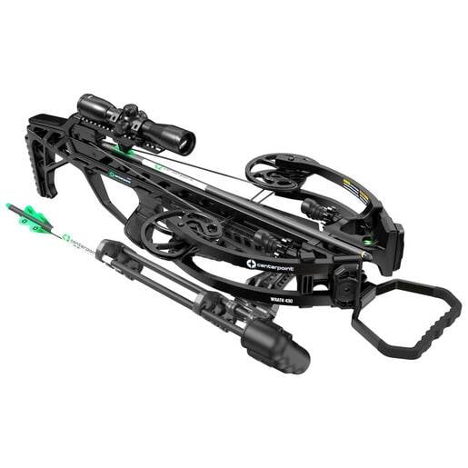 CenterPoint Archery Wrath 430 Black Crossbow - Package - Black