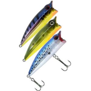 Chubbs Topwater Popper Pro Pack Towater Bait Assortment - 3 Pack - Assorted 4