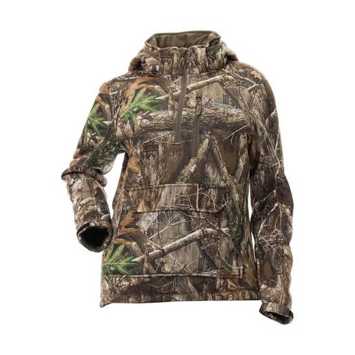 DSG Outerwear Women's Realtree Edge Breanna 2.0 Fleece Hunting Jacket - Realtree Edge L