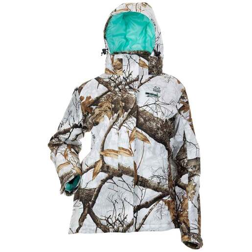 DSG Outerwear Women's Realtree Edge Snow Addie Waterproof Hunting Jacket - Realtree Edge Snow XS