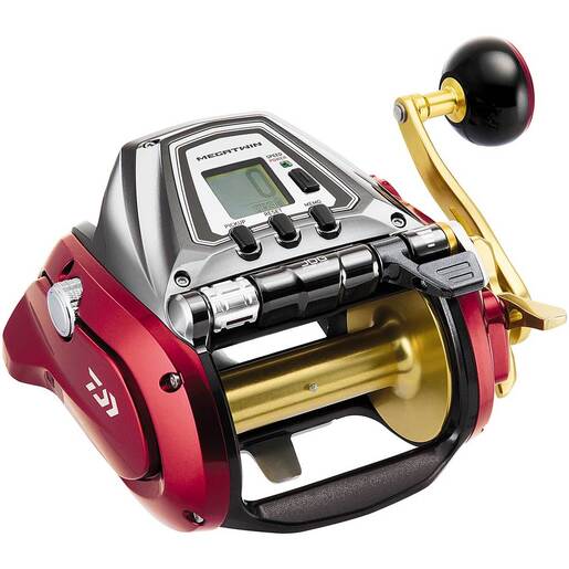 Daiwa Seaborg Trolling/Conventional Reel - Red/Gold/Silver 1200MJ