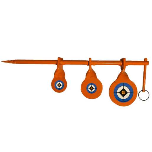 Do-All Triple Tree .177 Spinner Target - Orange