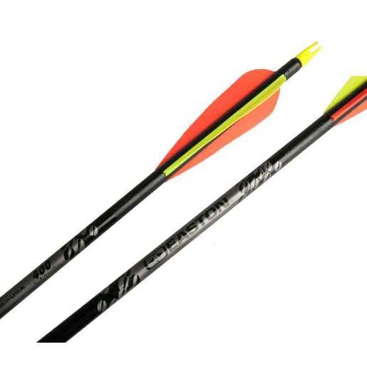 Easton XX75 GameGetter Aluminum Arrow - 6 pack - Black