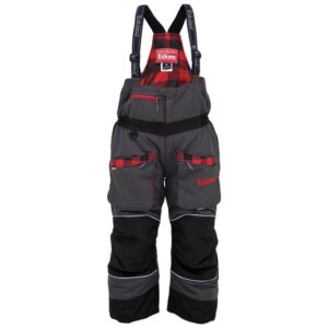 Eskimo Keeper Women's Ice Fishing Bibs - Gray/Black M