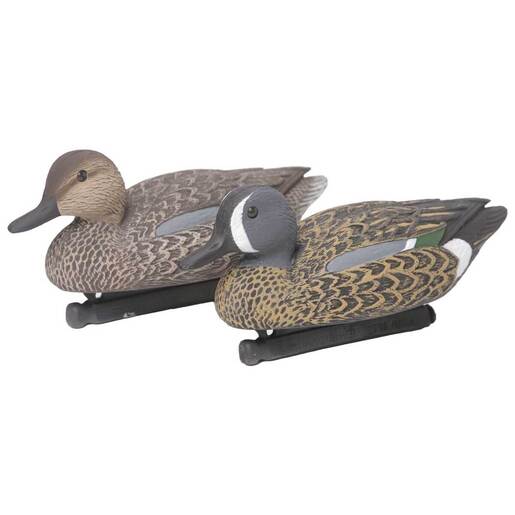 G&H Premier Series Blue Wing Teal Drake/Hen Decoys - 6 pack