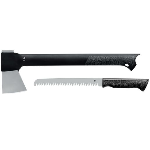 Gerber Gator Axe and Saw Combo - Black