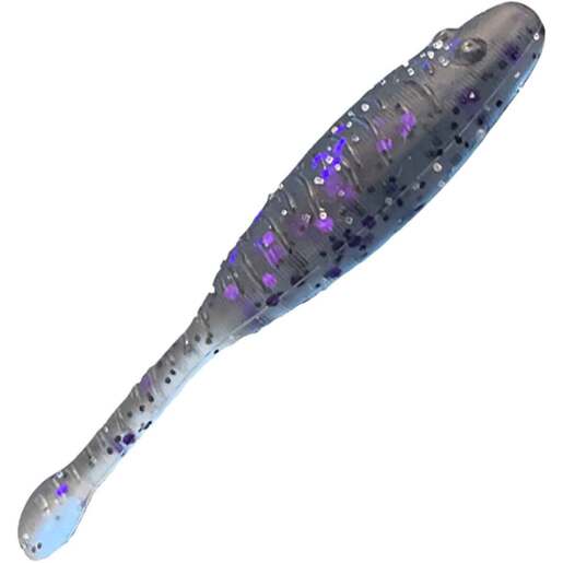 Great Lakes Finesse Flat Cat Minnow - 8 Pack - Green Pumpkin