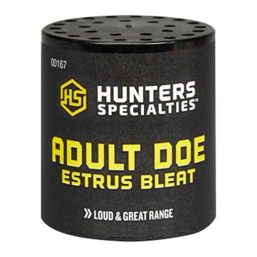 Hunter Specialties Adult Doe Estrus Bleat Call - Black