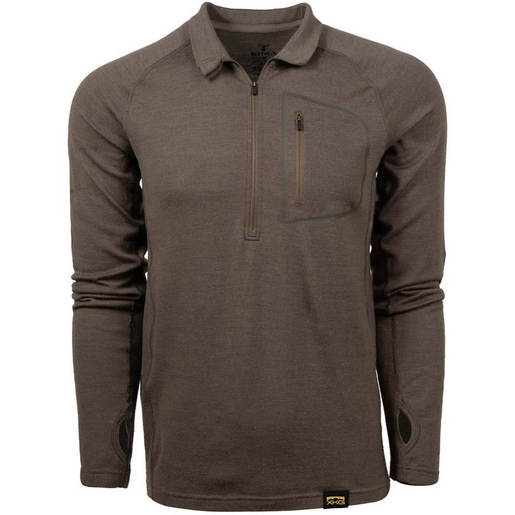 King's Camo Men's XKG Foundation Long Sleeve Hunting Shirt - Olive L