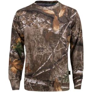 King's Camo Youth Classic Long Sleeve Shirt - Realtree Edge XL
