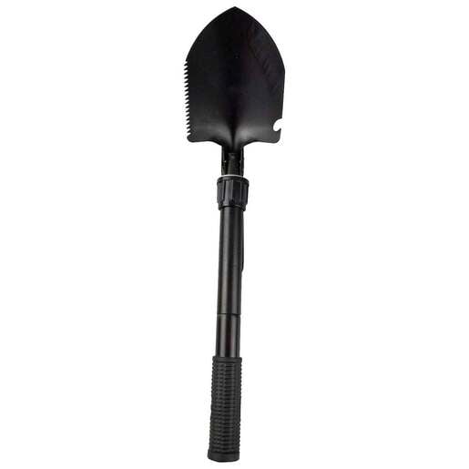 Kole Imports Mini Folding Pick Shovel with Compass - Black