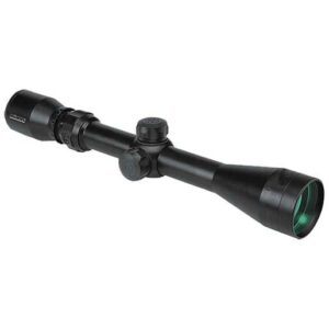 Konus KonusPro 3-9x 40mm Rifle Scope - Illuminated Dual Blue / Red Engraved Ballistic 550 / Dot - Black