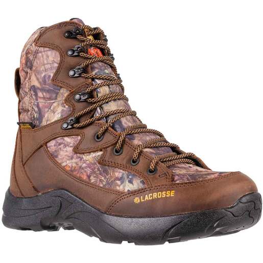 LaCrosse Men's Clear Shot 400g Insulated Waterproof Hunting Boots - Mossy Oak Country 9.5