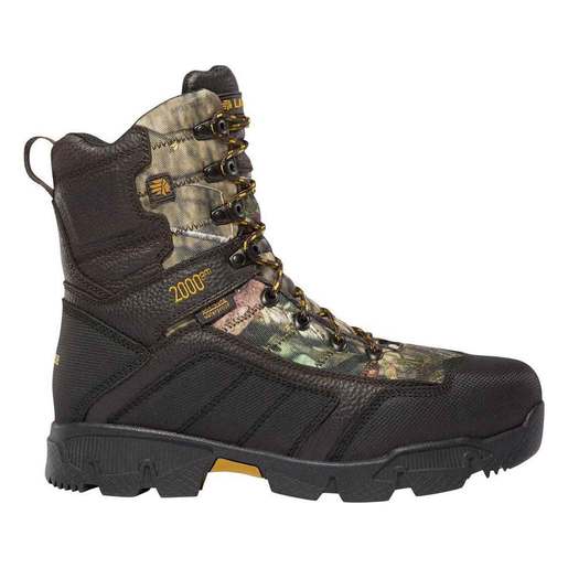 LaCrosse Men's Cold Snap 9in 2000g Insulated Waterproof Hunting Boots - Mossy Oak Break-Up Country 11.5