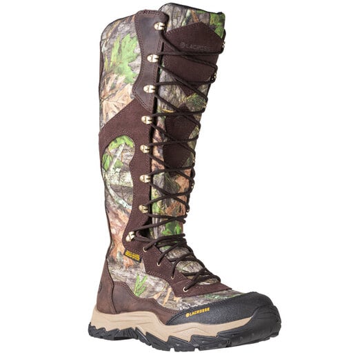 LaCrosse Men's Mossy Oak Obsession Venom II Uninsulated Waterproof Hunting Snake Boots - Mossy Oak NWTF Obsession 10