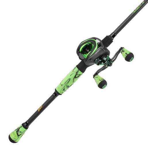 Lews Mach 2 Speed Spool Baitcast Casting Combo - Green