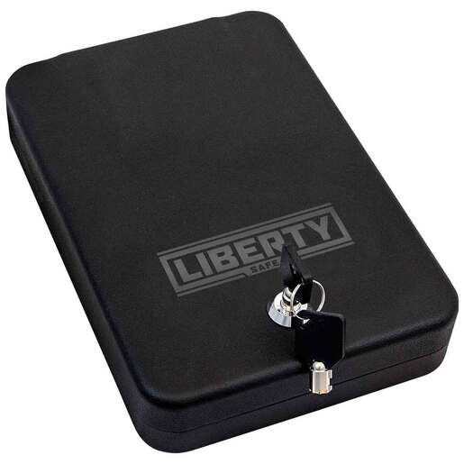 Liberty Safes HDV-50 1 Gun Pistol Vault - Matte Black - Black