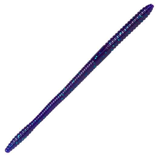 Lost Creek Straight Tail Worm - 14 Pack - Junebug