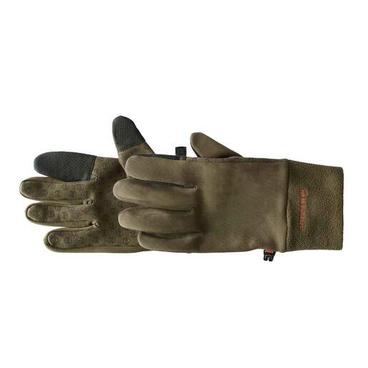 Manzella Men's TouchTip Hunting Gloves - Olive M/L