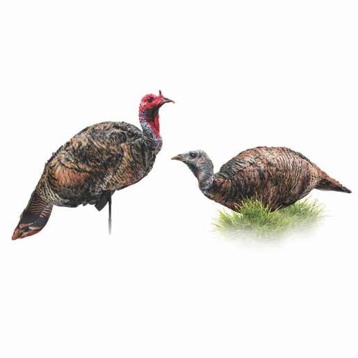 Montana Decoy Purrfect Pair XD Jake/Hen Combo Turkey Decoys