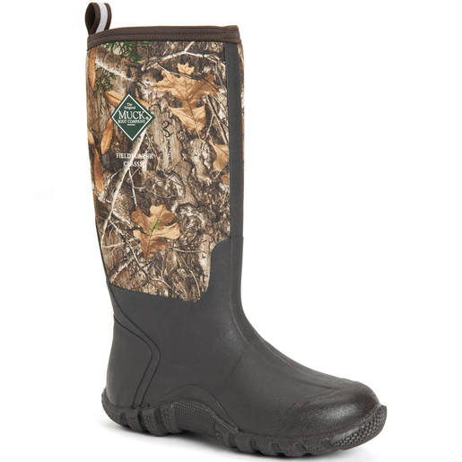 Muck Boot Men's Fieldblazer Classic Fleece Insulated Waterproof Hunting Boots - Realtree Edge 9