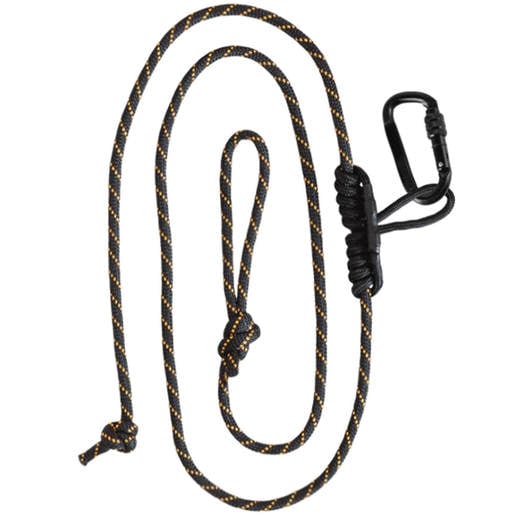 Muddy The Safety Harness Lineman's Rope - Black/Orange - Black/Orange