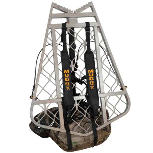 Muddy Treestand Backpack Straps - Black/Orange/Silver