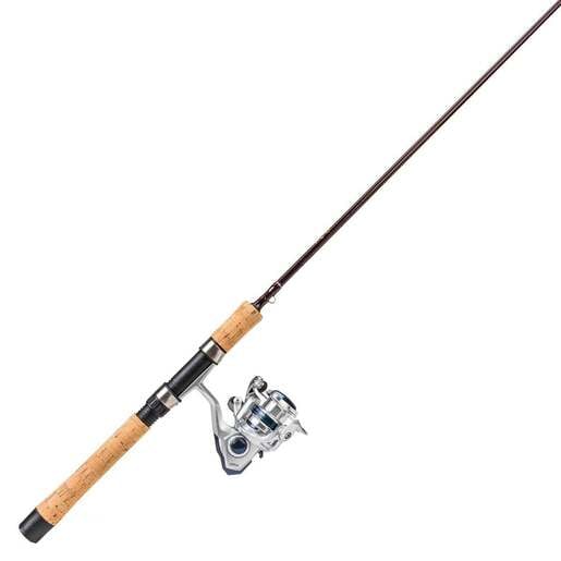 Okuma Ceilio Series 5ft 6in Spinning Rod and Reel Combo - Silver Blue Maroon Black