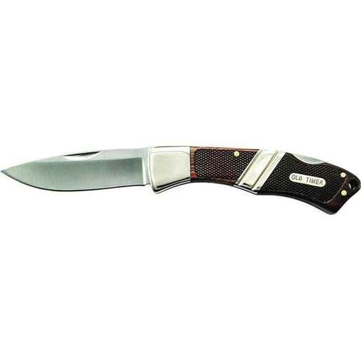 Old Timer Mountain Beaver Sr. 3.2 inch Folding Knife - Rosewood/Ebony