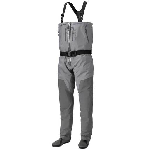 Orvis Men's Pro Zipper Fly-Fishing Waders - Gray L