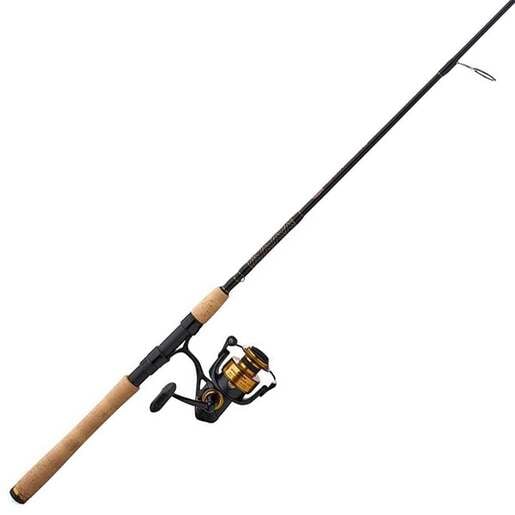 PENN Spinfisher VII Saltwater Spinning Rod and Reel Combo - Black/Gold 6500