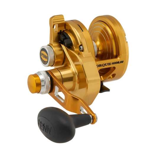 PENN Torque Lever Drag 2 Speed Trolling/Conventional Reel - Gold 40N