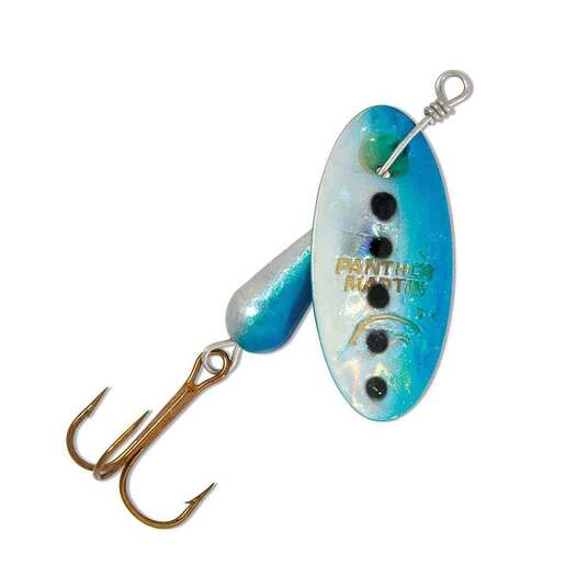 Panther Martin Classic Holographic Inline Spinner - Holographic Tiger Green 4