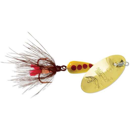 Panther Martin Dressed Inline Spinner - Black Yellow 2