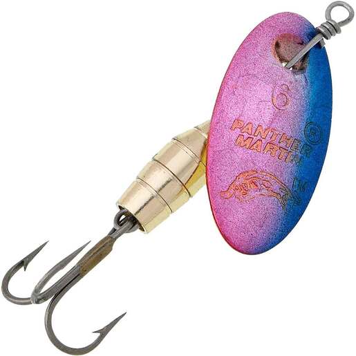 Panther Martin Holographic Deluxe Inline Spinner - Gold/Red Speckle 1