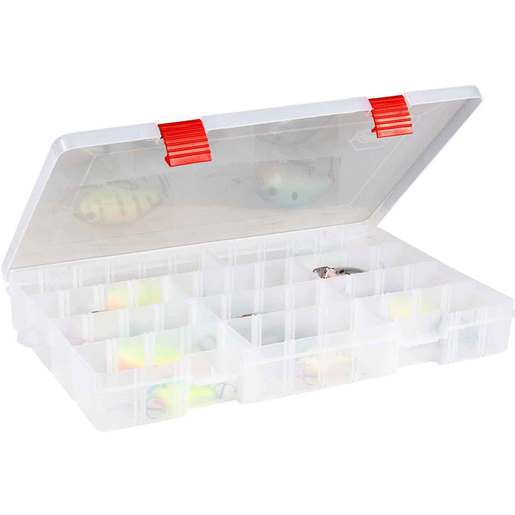 Plano 3700 Rustrictor Tackle Utility Box - Clear 3700