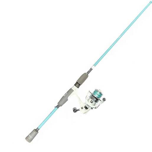 Profishiency Hannah Wesley Signature Series Spinning Rod and Reel Combo - Aqua Blue