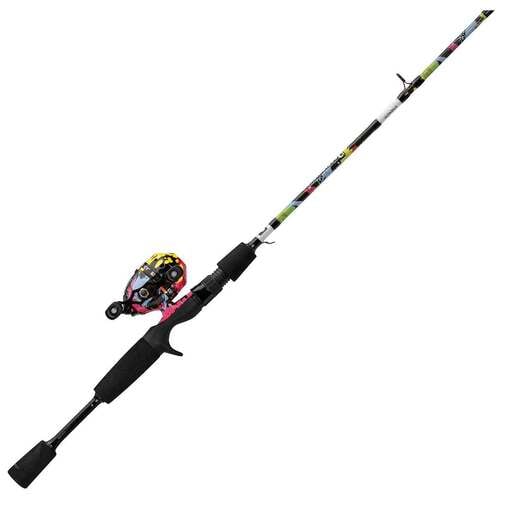 Profishiency Splat Micro Spincast Rod and Reel Combo - Splat Multi