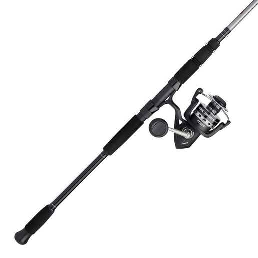 Pure Fishing Penn Pursuit Spinning Combo - Black and Silver 8000