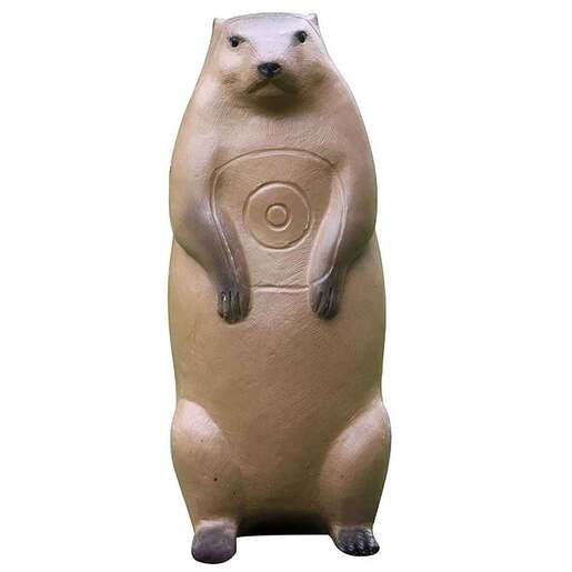 RealWild Standing Groundhog with EZ Pull Foam 3D Target - Brown